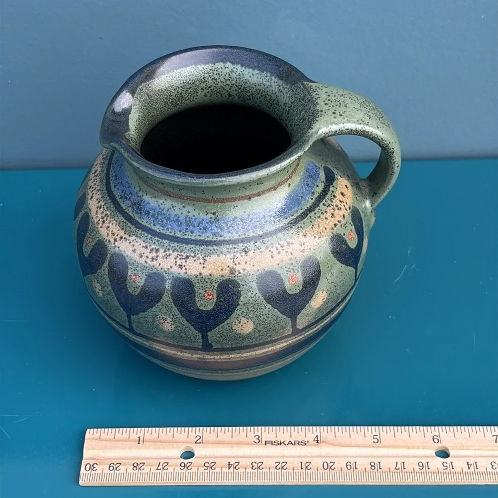 Vintage KMK Ceramic Ewer/Pitcher/Jug